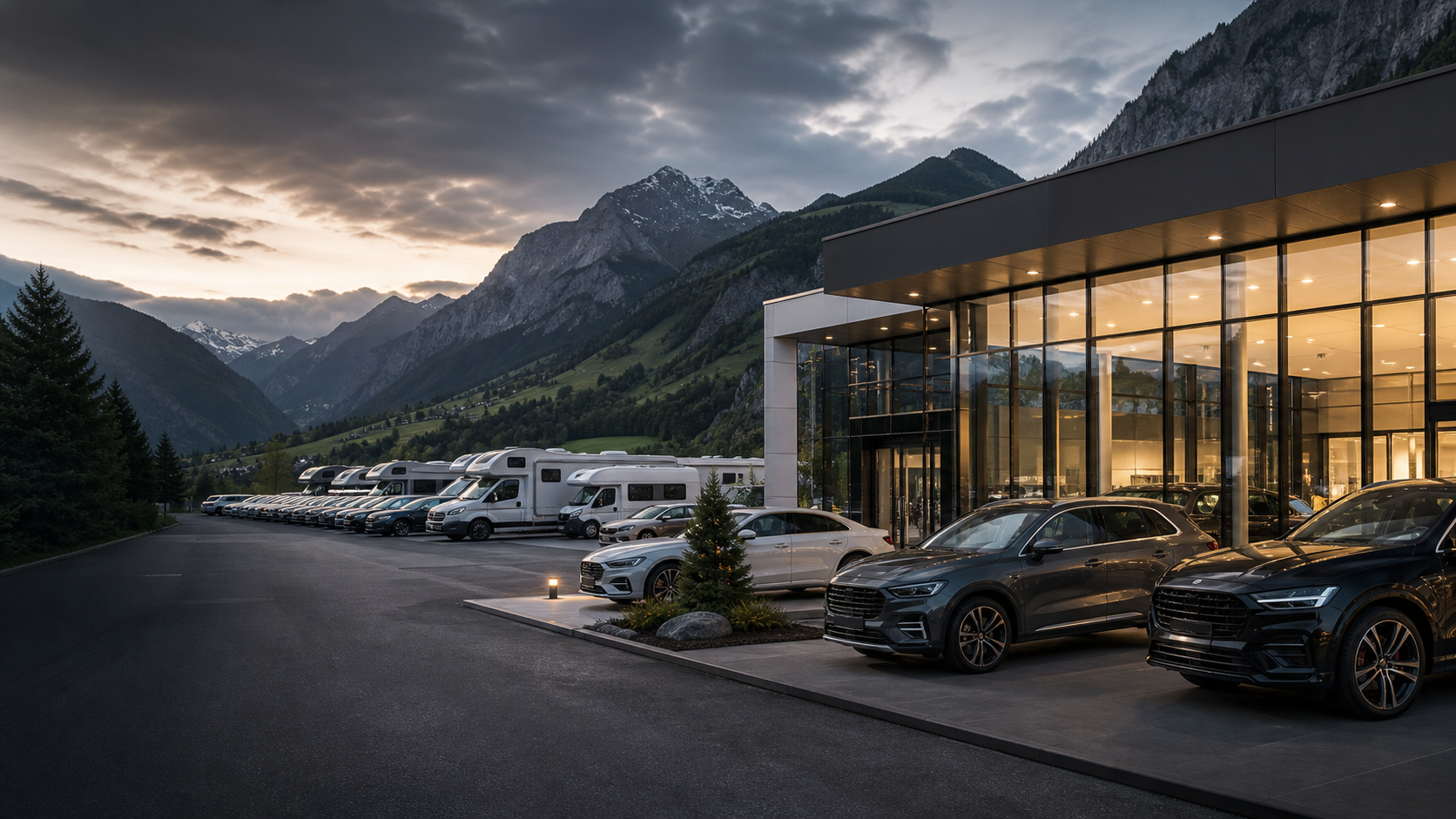 DriveCamp Europe showroom